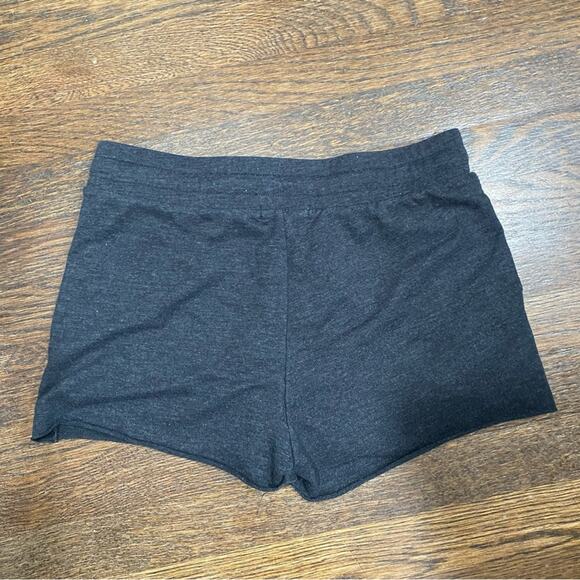 Eddie Bauer Lightweight Fleece Shorts Size Small Grey Drawstring Waist Pockets - Picture 2 of 9